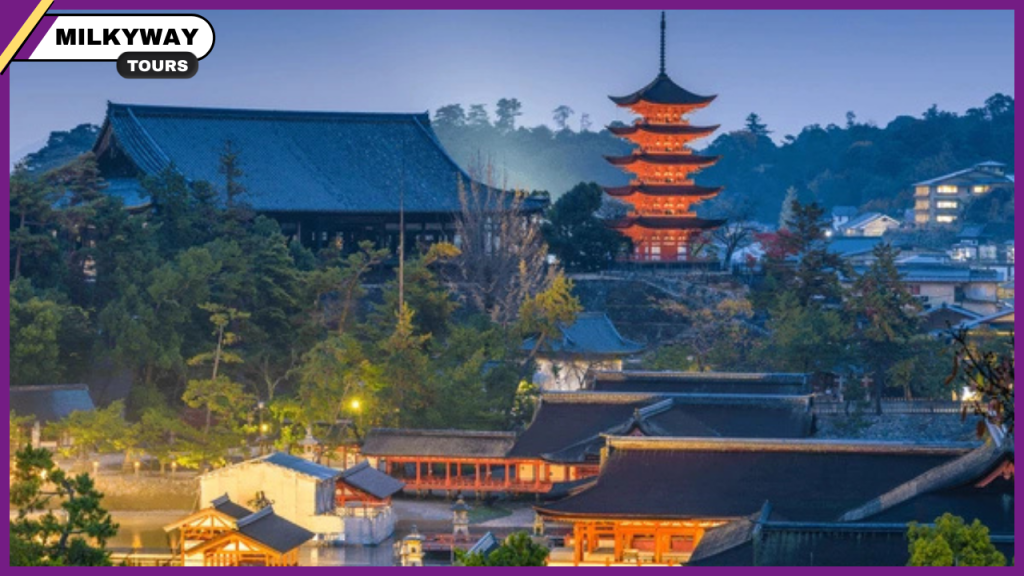 miyajima at night